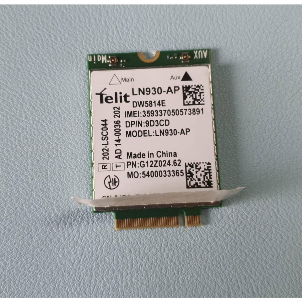 Dw E Telit Ln Ap Wwan Fdd Lte Ngff G Module For Wwan Wireless