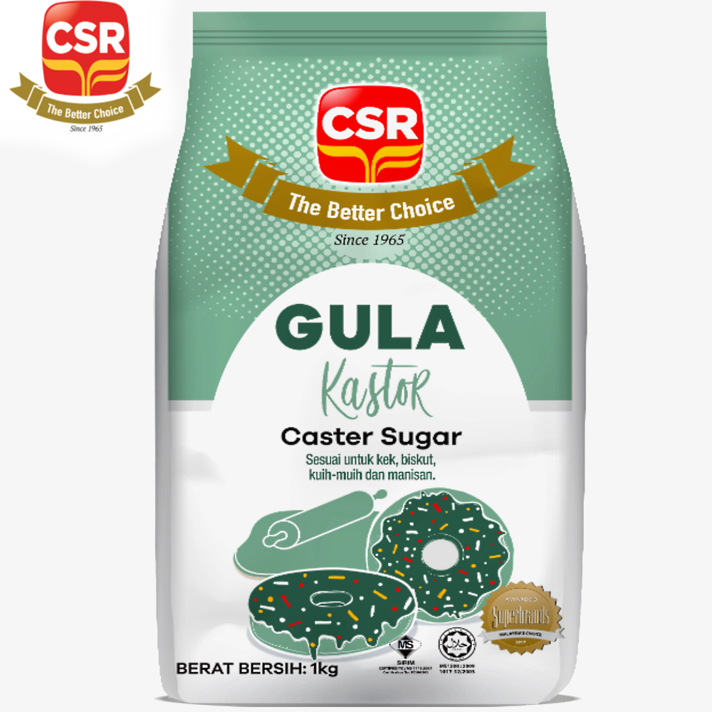 CSR Caster Sugar Gula Kastor 1kg Shopee Malaysia