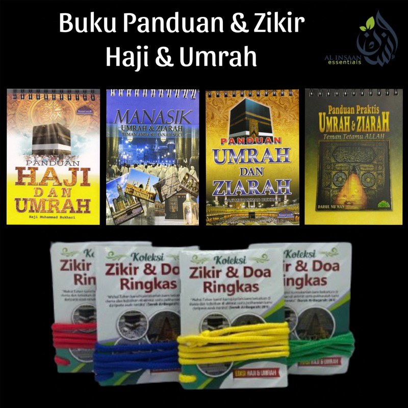 Buku Panduan Haji Umrah Himpunan Zikir Doa Ringan Shopee Malaysia