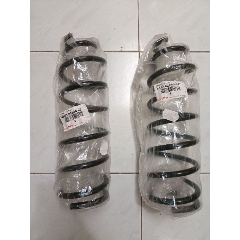 Toyota Altis 2001 2007 ZZE121 ZZE122 Rear Coil Spring 1pair Shopee