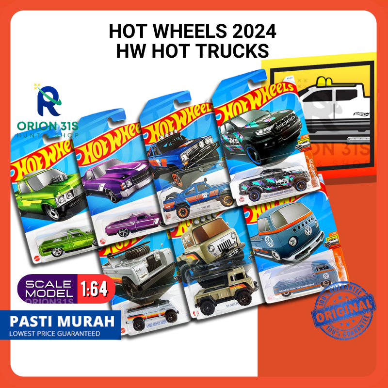 Ready Stock Hot Wheels Hw Hot Trucks Ford Ranger