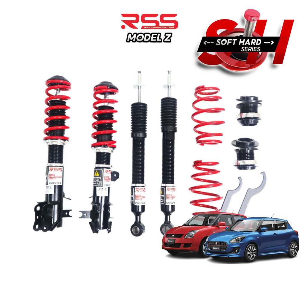 RSS Model Z Adjustable Absorber Suspension High Low Soft Hard Bodyshift