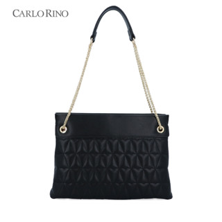 Carlo Rino Black Nadine Shoulder Bag Shopee Malaysia