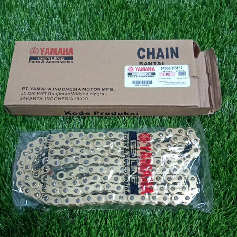 YAMAHA CHAIN RANTAI GOLD O RING 428 HO 132 415 HO 132 O RING Shopee