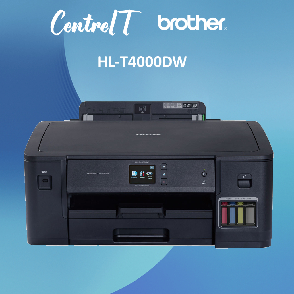 Brother Colour Inkjet Ink Tank Printer Hl T Dw A A Wireless Auto