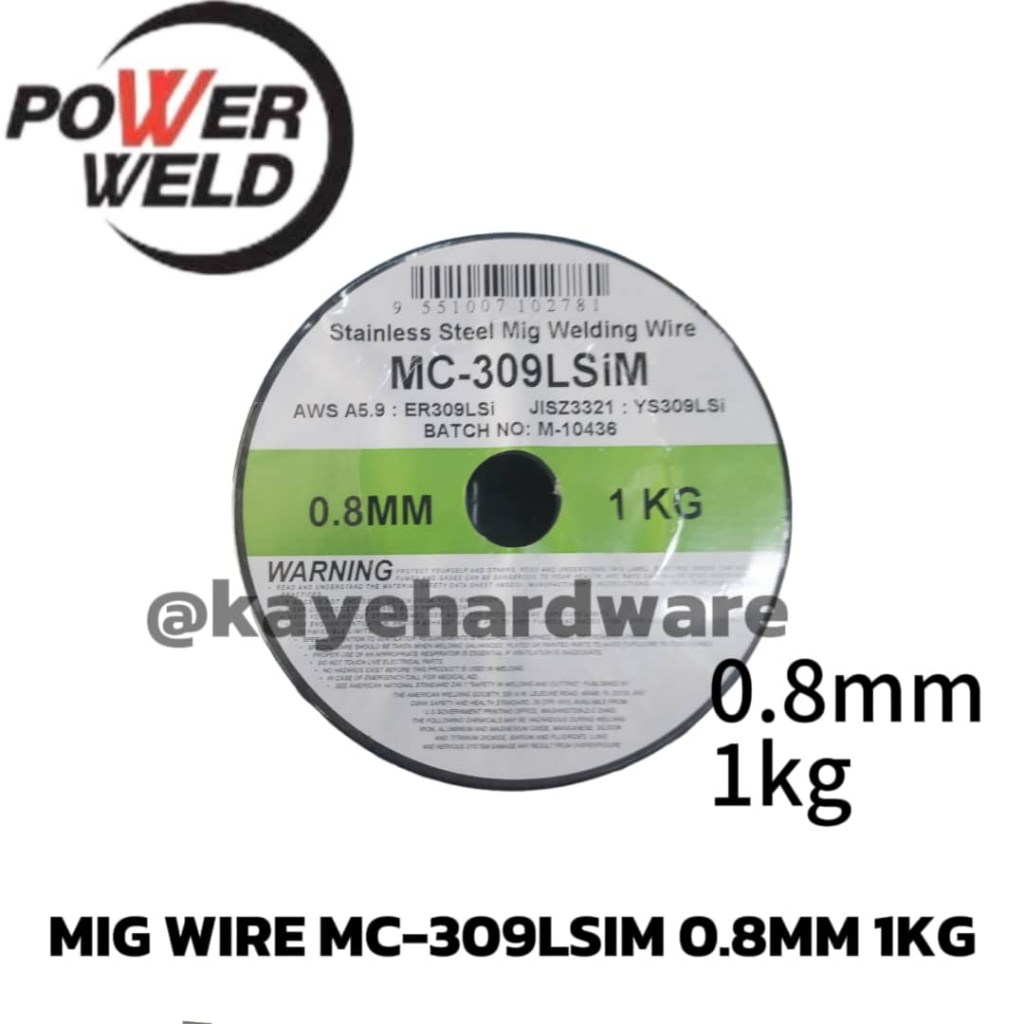 Powerweld Mig Wire Mc Lsim Mm Kg Shopee Malaysia