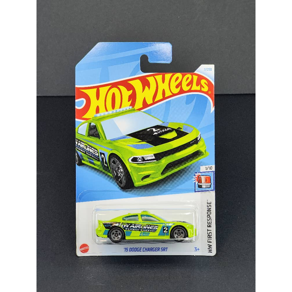 Hot Wheels 15 Dodge Charger SRT Green 7 250 2024 HW FIRST