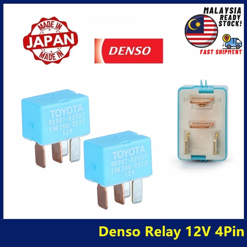 Denso Relay V Pin Head Lamp Relay Air Condition Relay Power