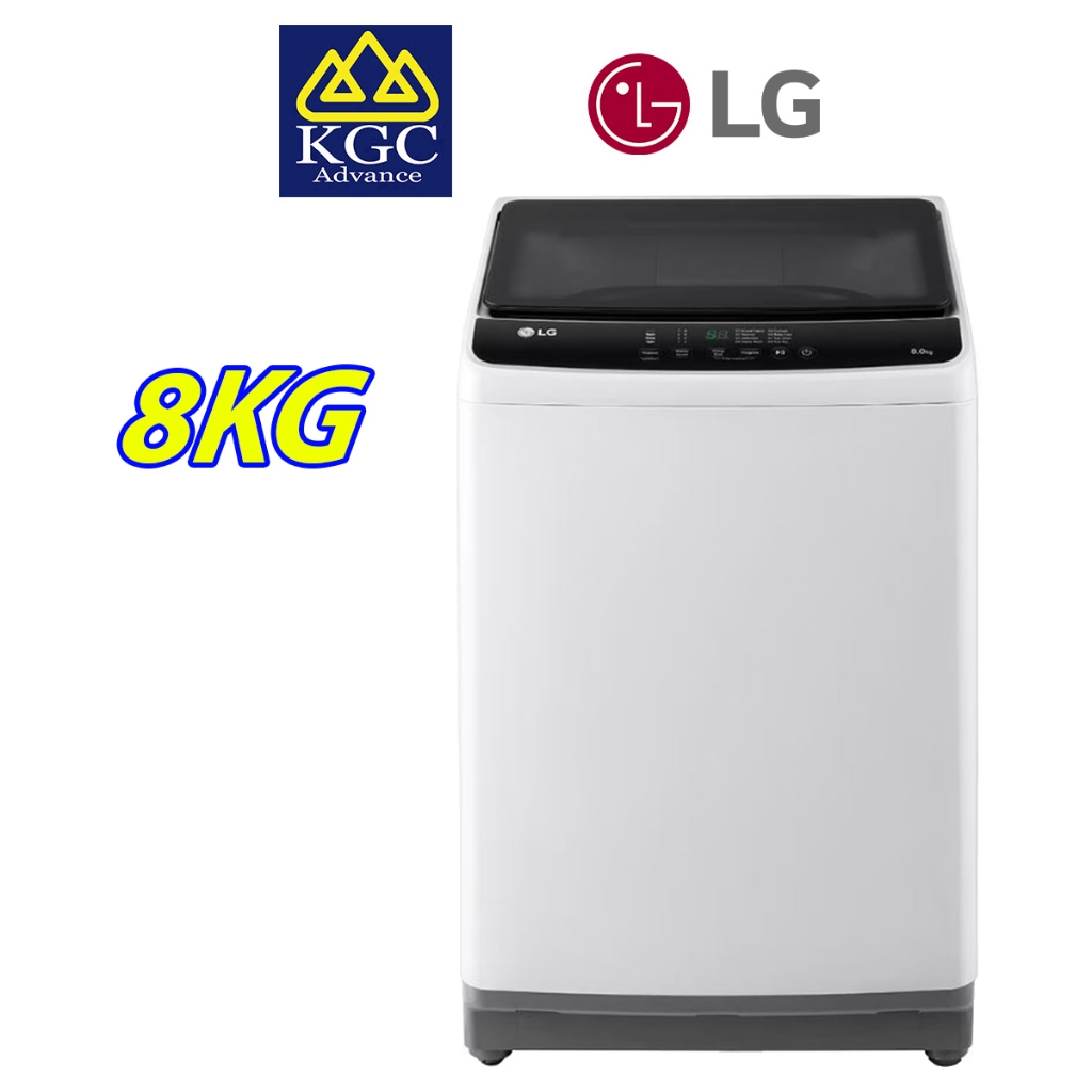 Lg Kg Top Load Washer With Honeycomb Crystal Drum T Nt W Shopee