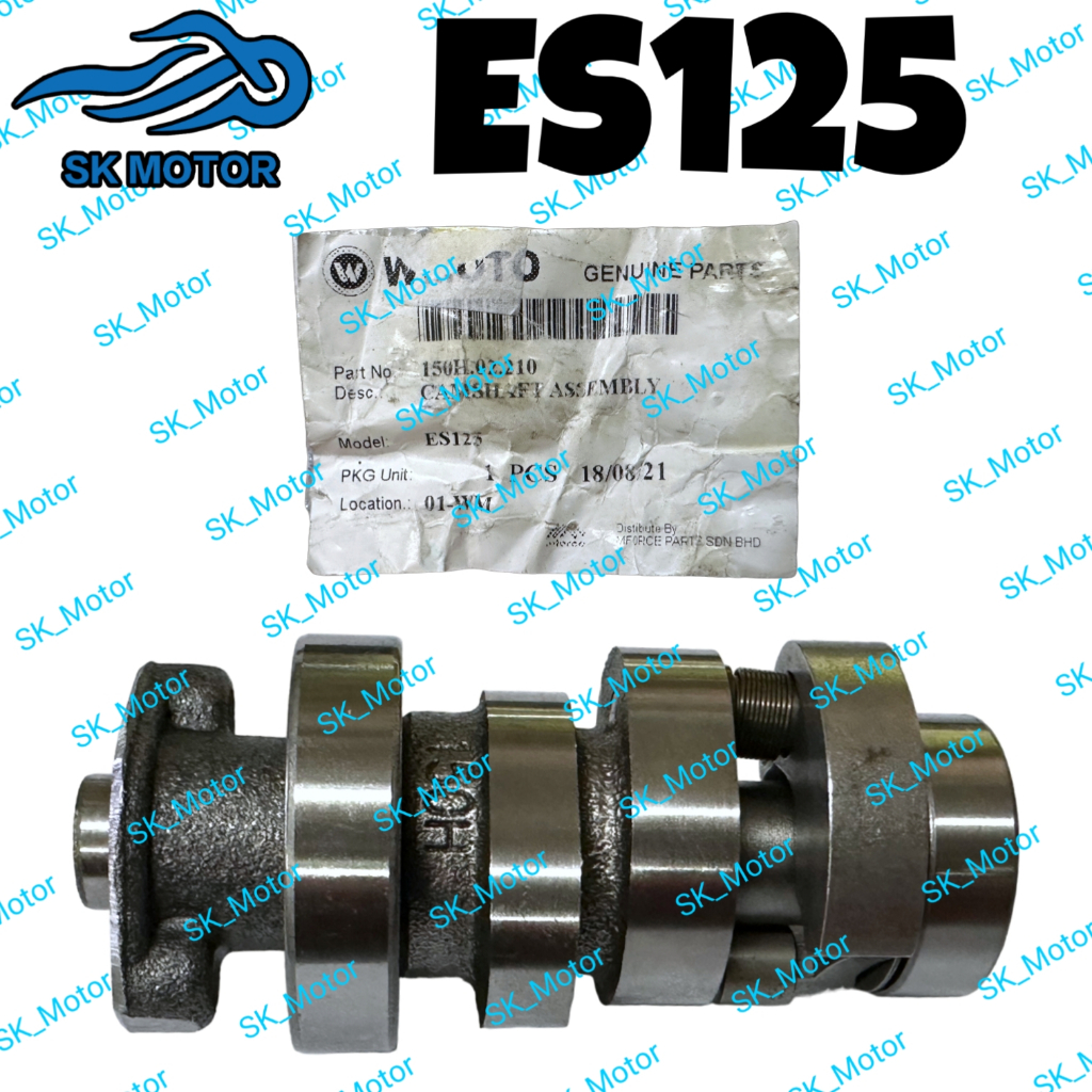 WMOTO ES125 ES 125 Original Camshaft Assy Standard Cam Shaft 150H 02