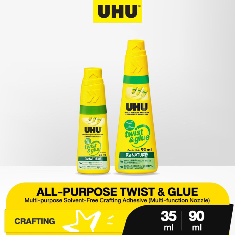 Uhu Original All Purpose Twist Glue Ml Ml Multi Purpose Crafting