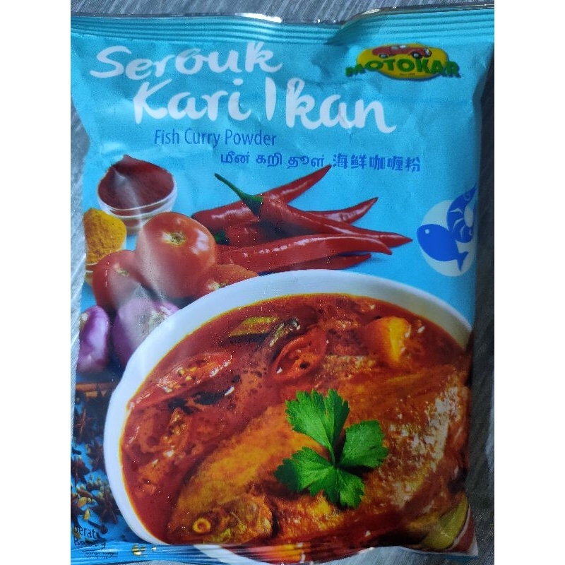 G Serbuk Kari Ikan Sedap Fish Curry Powder Halal Shopee Malaysia