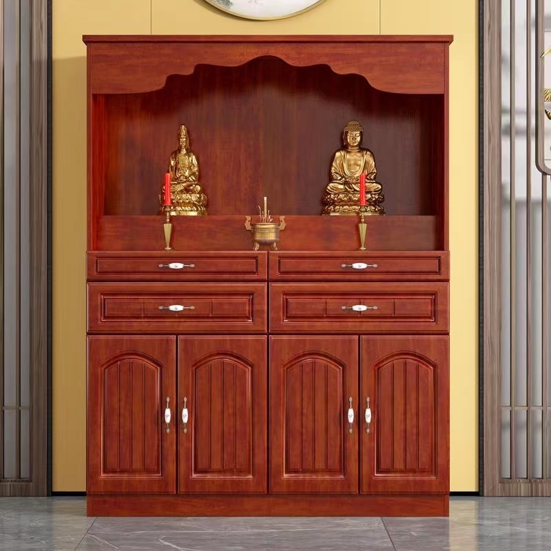 Home Buddhist Altar Cabinet Religious Worship Consecrate Enshrine