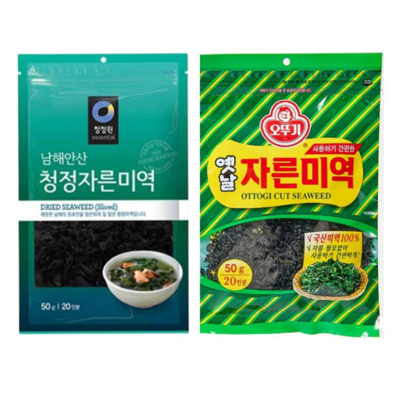 Korean DAESANG OTTOGI Dried Seaweed 25g 50g 100g 150g 200g Sliced