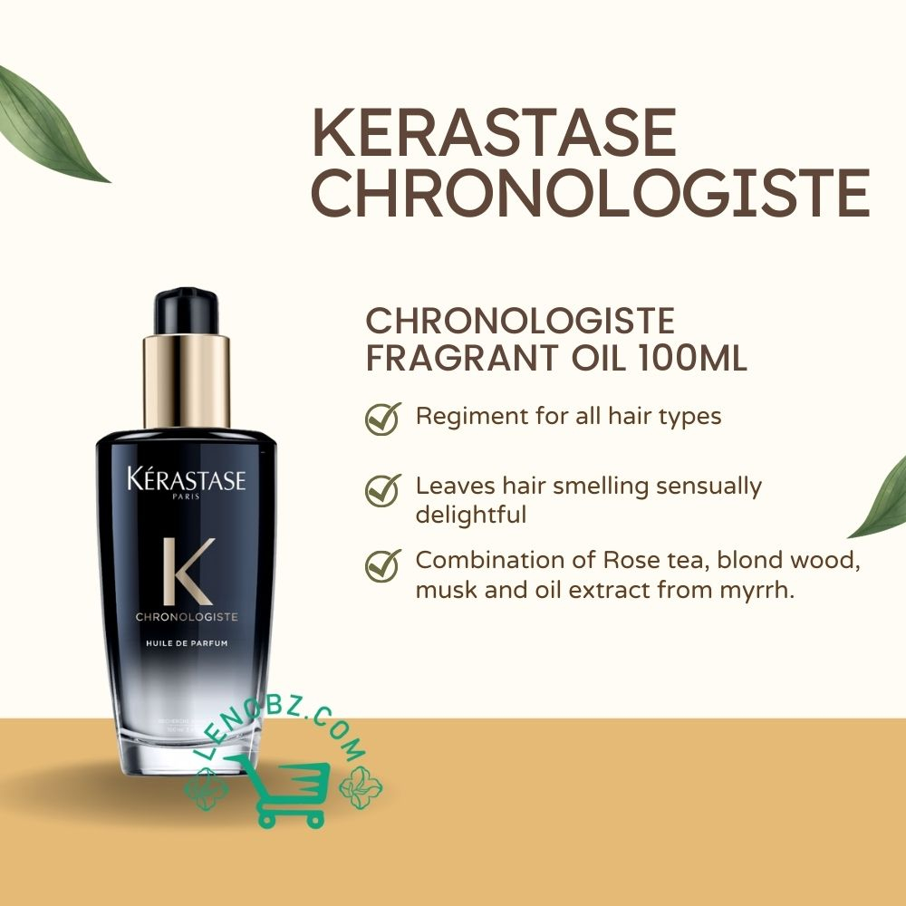 Kerastase Chronologiste Huile De Parfum Hair Perfume Ml Shopee