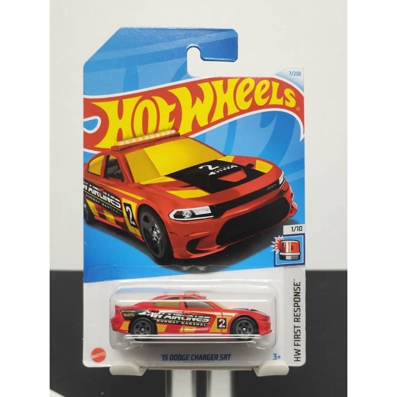 Hot Wheels Dodge Charger Srt Red Hw First Response Shopee Malaysia