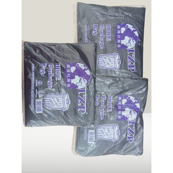 TZP HEAVY DUTY POLYETHYLENE PE EXTRA THICKNESS GARBAGE BAG KARUNG