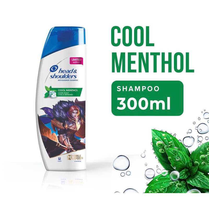 Limited Edition Head Shoulders Cool Menthol Anti Dandruff Shampoo