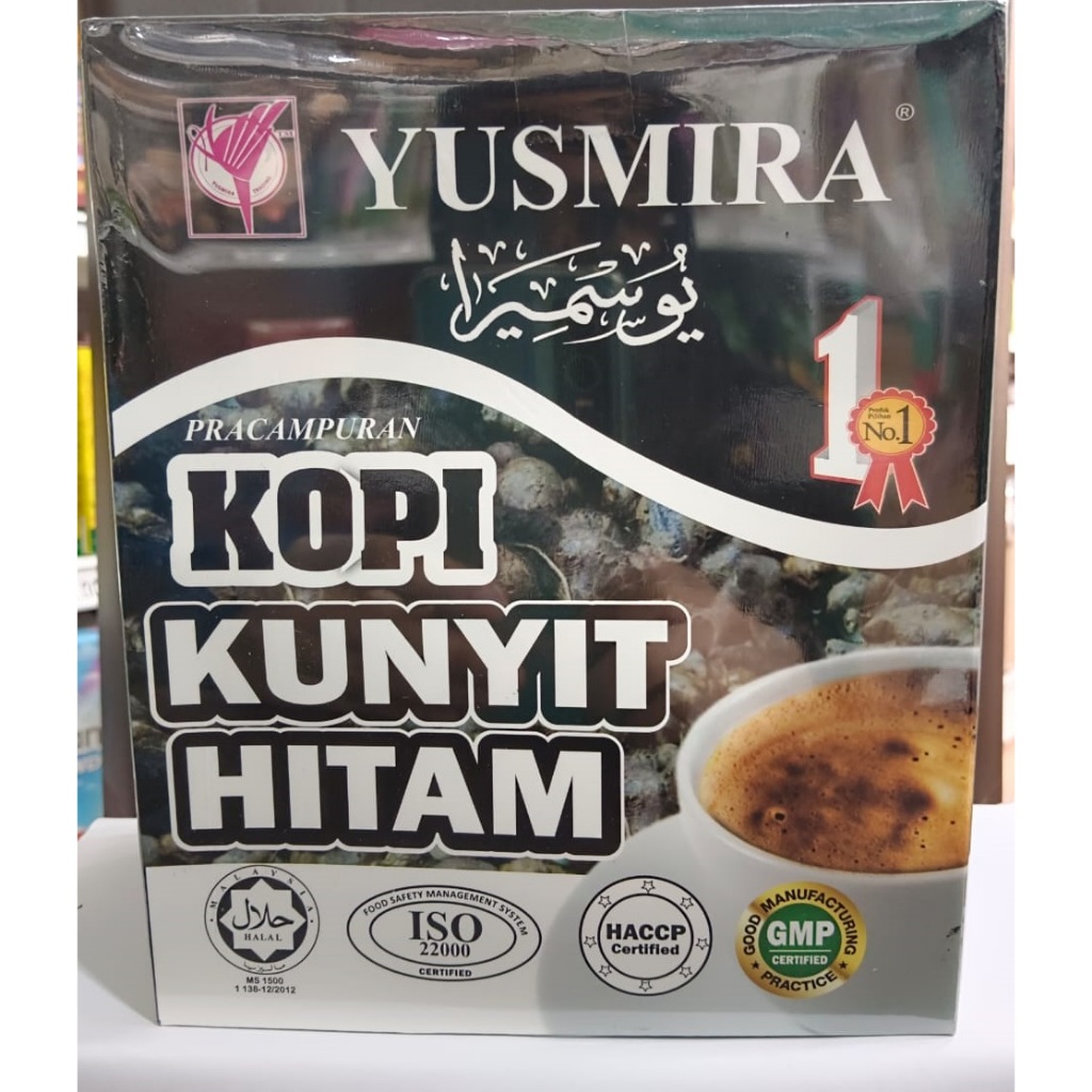 Kopi Kunyit Hitam Yusmira Trading 1Kotak 20 Sachets X 25g Shopee