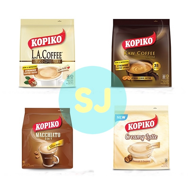 Kopiko L A Coffee Kaw Creamy Latte Macchiato Shopee Malaysia