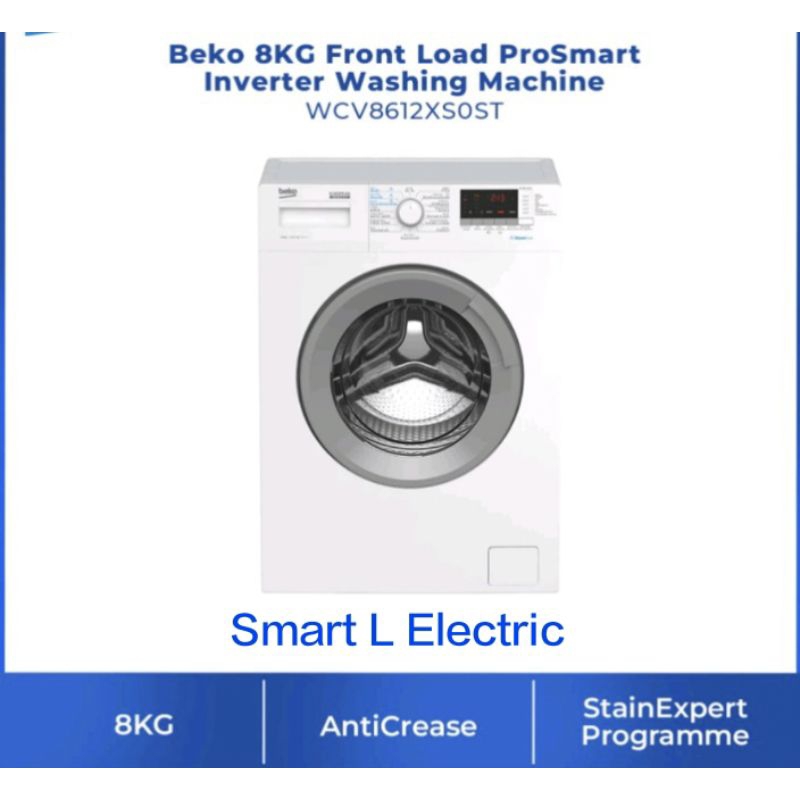 Offer Beko Kg Front Load Prosmart Inverter Washing Machine