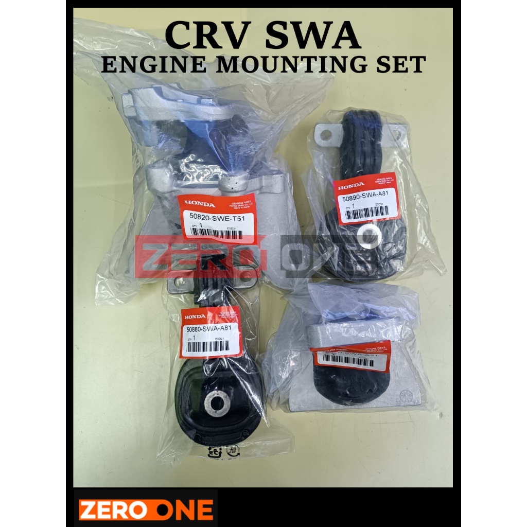 Honda Crv Swa Engine Mounting Set Shopee Malaysia