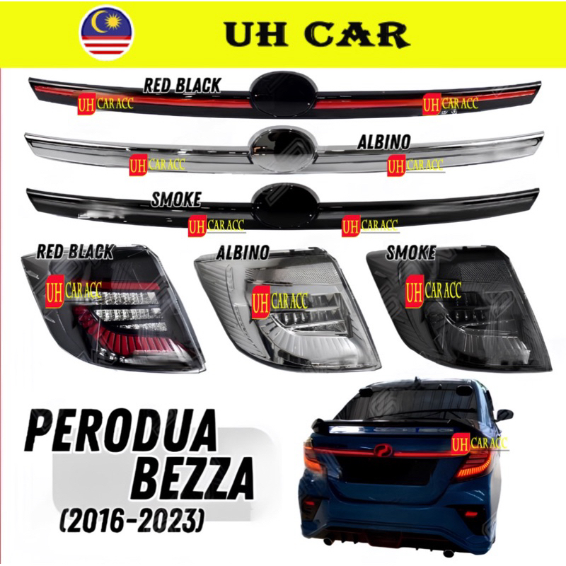 DRAGON SCALE Perodua Bezza Dynamic Led Tail Lamp Taillamp Taillight