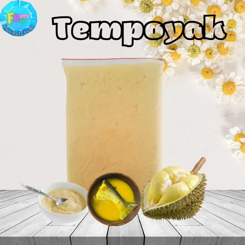 5KG Frozen Tempoyak Durian Mix Musang King D24 Kampung Sejuk Beku