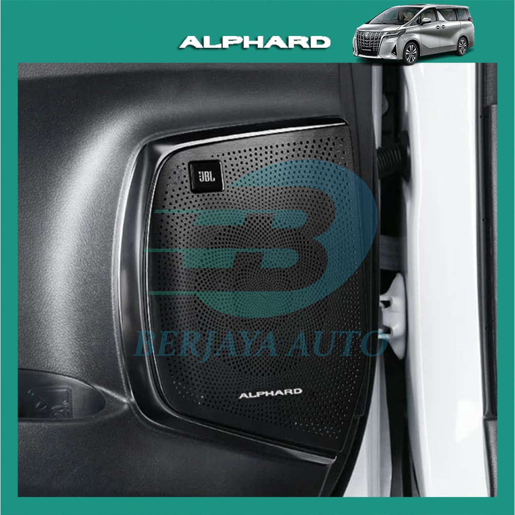 Toyota Vellfire Alphard Series Front Rear Speaker Lining Titanium