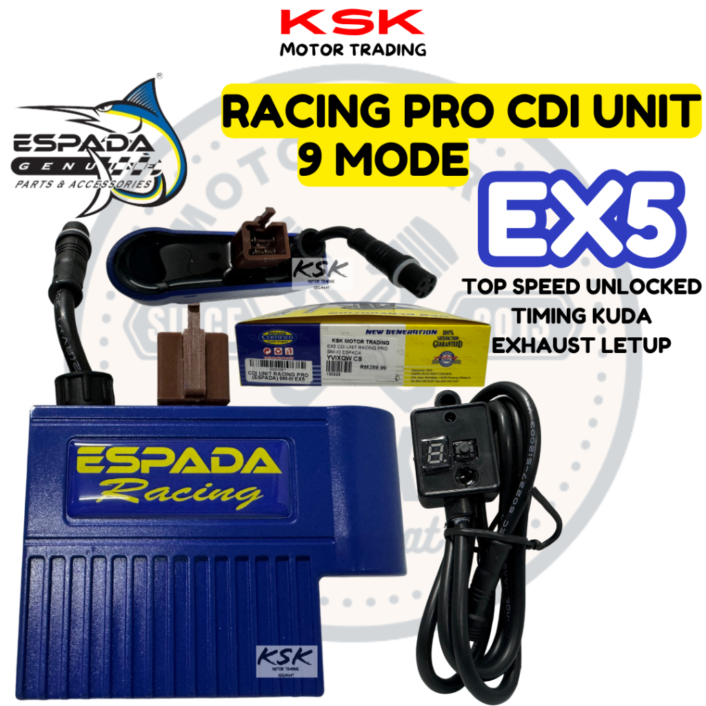 Saleespada Racing Pro Cdi Unit Mode Ex Dream Wave Shopee