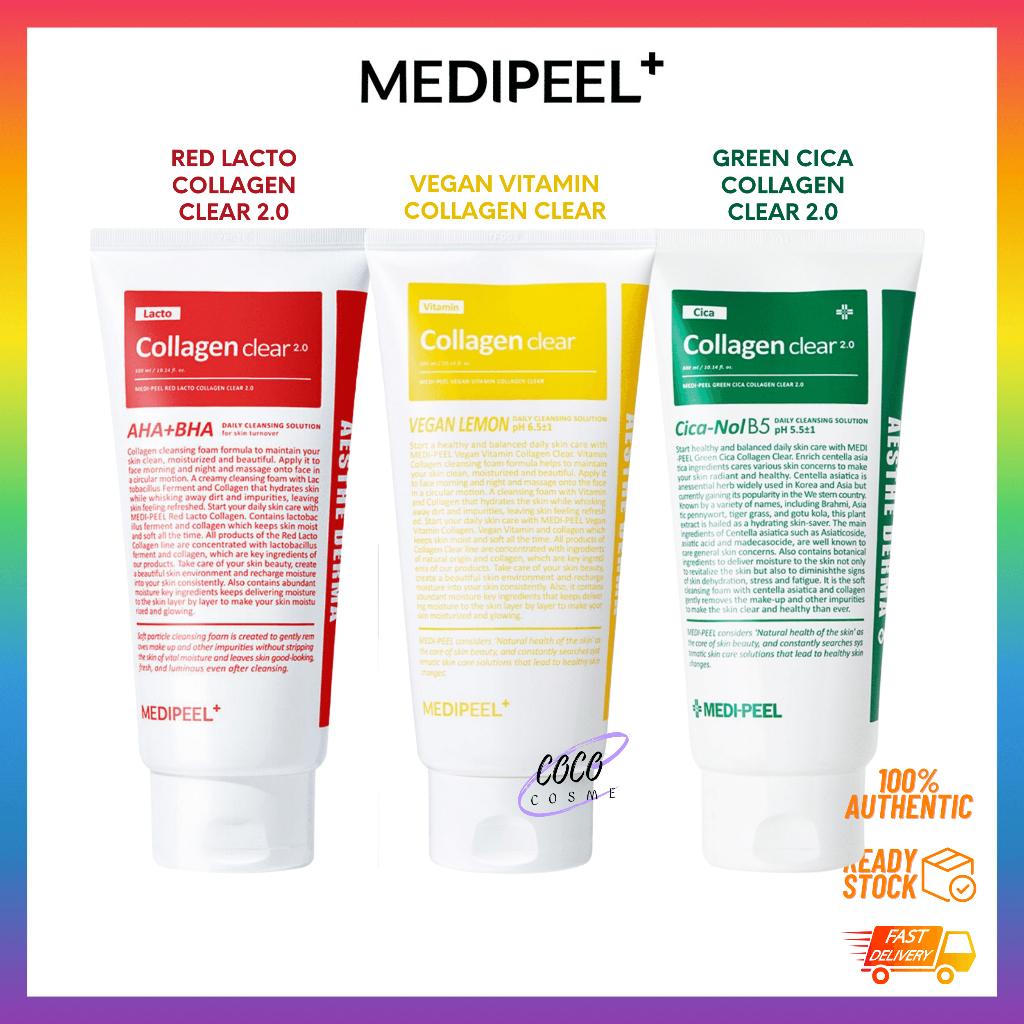 Medi Peel Medipeel Collagen Clear Ml Red Lacto Vegan