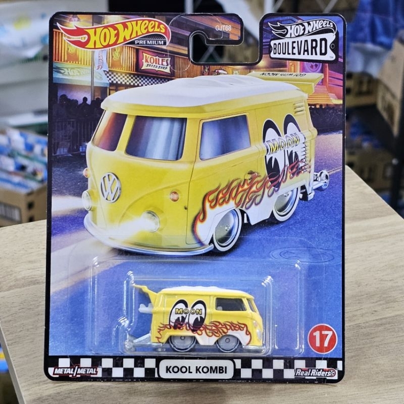 HOT WHEELS PREMIUM KOOL KOMBI MOONEYES BOULEVARD Shopee Malaysia