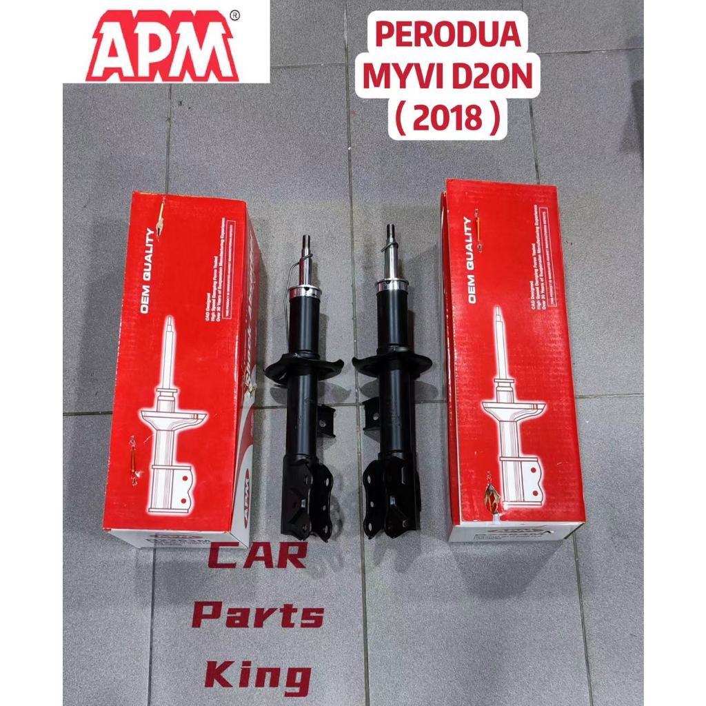 100 ORIGINAL APM PERODUA MYVI D20N 2018 FRONT SHOCK ABSORBER