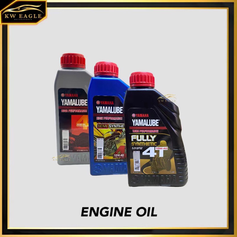 YAMALUBE FULLY SYNTHETIC ENGINE OIL 4T SEMI SYNTHETIC 10W40 20W50