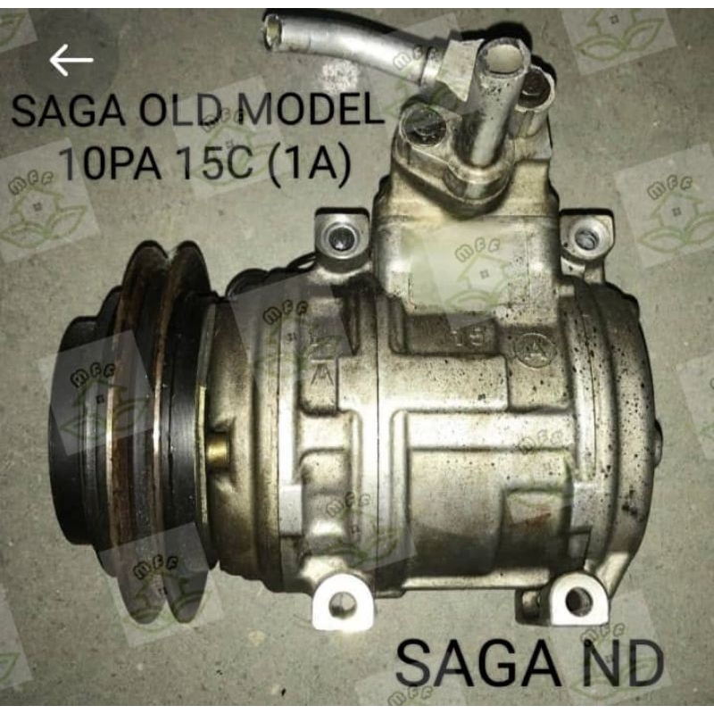 Proton Saga Old Model Compressor Denso System Shopee Malaysia