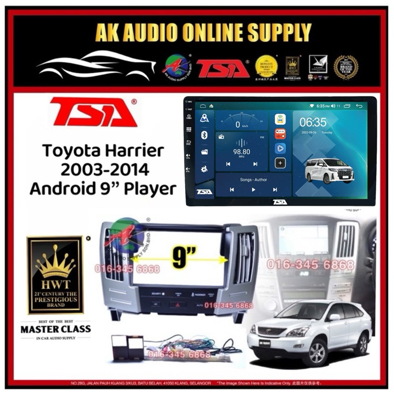 Gb Tsa Toyota Harrier Rx Up Digital Android