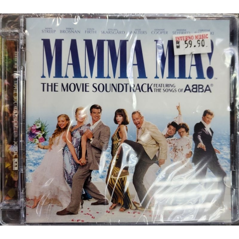 Mamma Mia The Movie Soundtrack Featuring The Songs Of Abba Cd