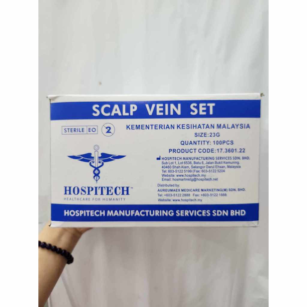 Pcs Hospitech Scalp Vein Set Size G G G G