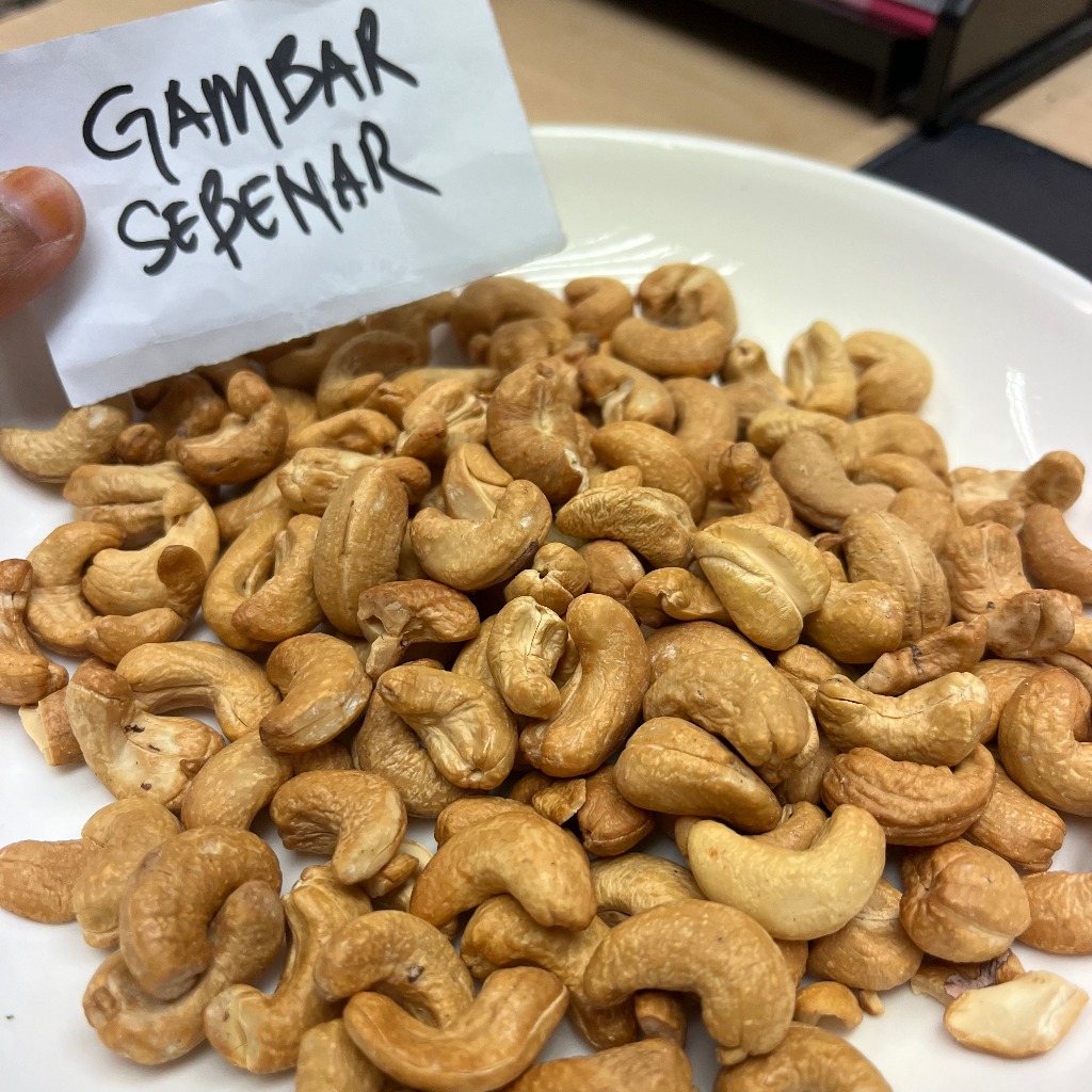 Gram Kg Roasted Cashew Nuts Unsalted Grade Aaa Kacang Gajus Bakar