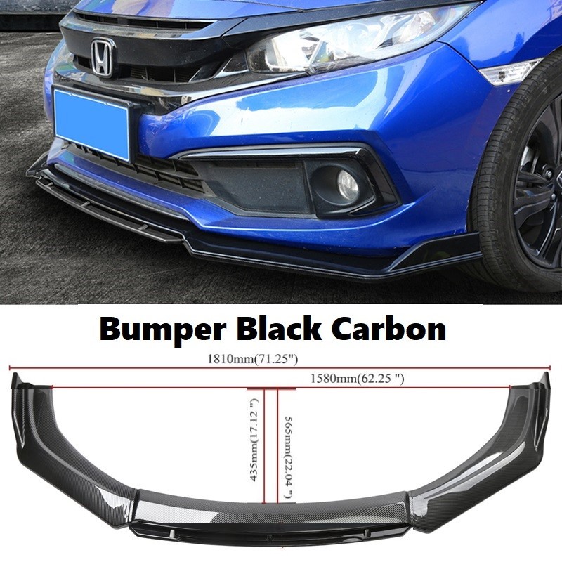 Proton Persona Front Bumper Diffuser Lip Wrap Angle Splitters