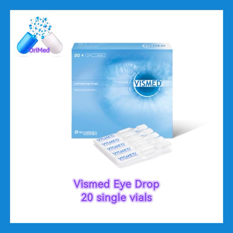 Vismed Lubricant Eye Drop 20X0 3ml Shopee Malaysia