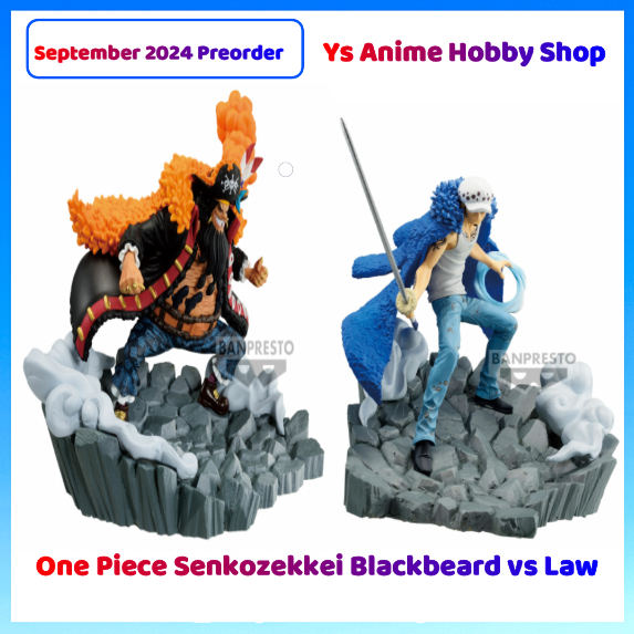 September 2024 PreorderBanpresto One Piece Senkozekkei Blackbeard Vs