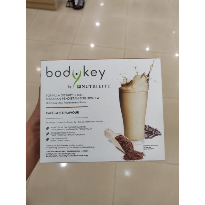 Bodykey By Nutrilite Meal Replacement Shake Pouches X G Shopee