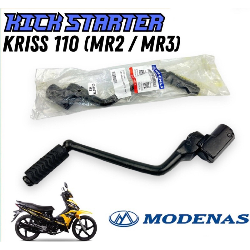 MODENAS KRISS MR2 MR3 EURO3 STARTER PEDAL ANCHOR PEDAL ENGKOL KICK