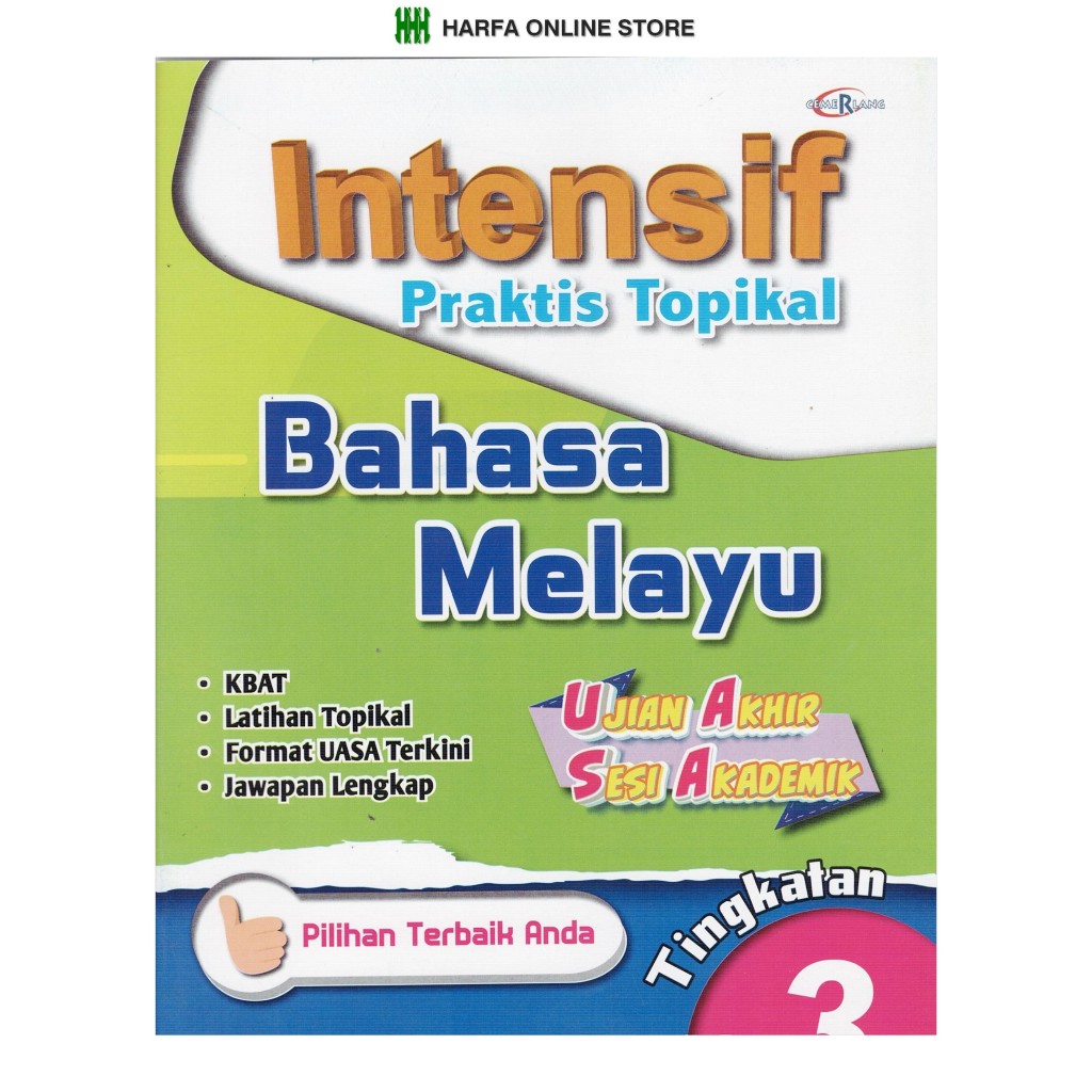 BUKU RUJUKAN INTENSIF PRAKTIS TOPIKAL BAHASA MELAYU UASA TINGKATAN 3