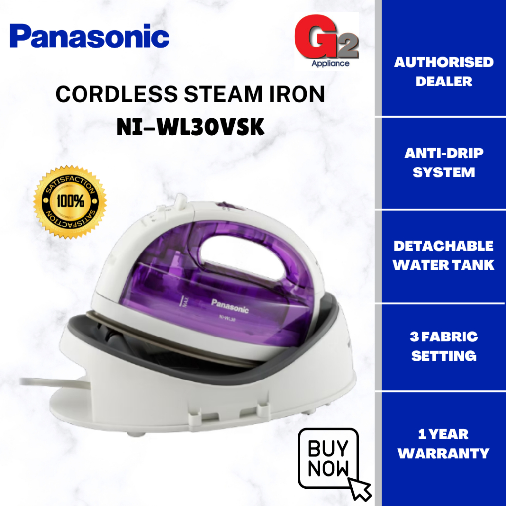 Panasonic Ni Wl Vsk Cordless Steam Iron Ready Stock Panasonic