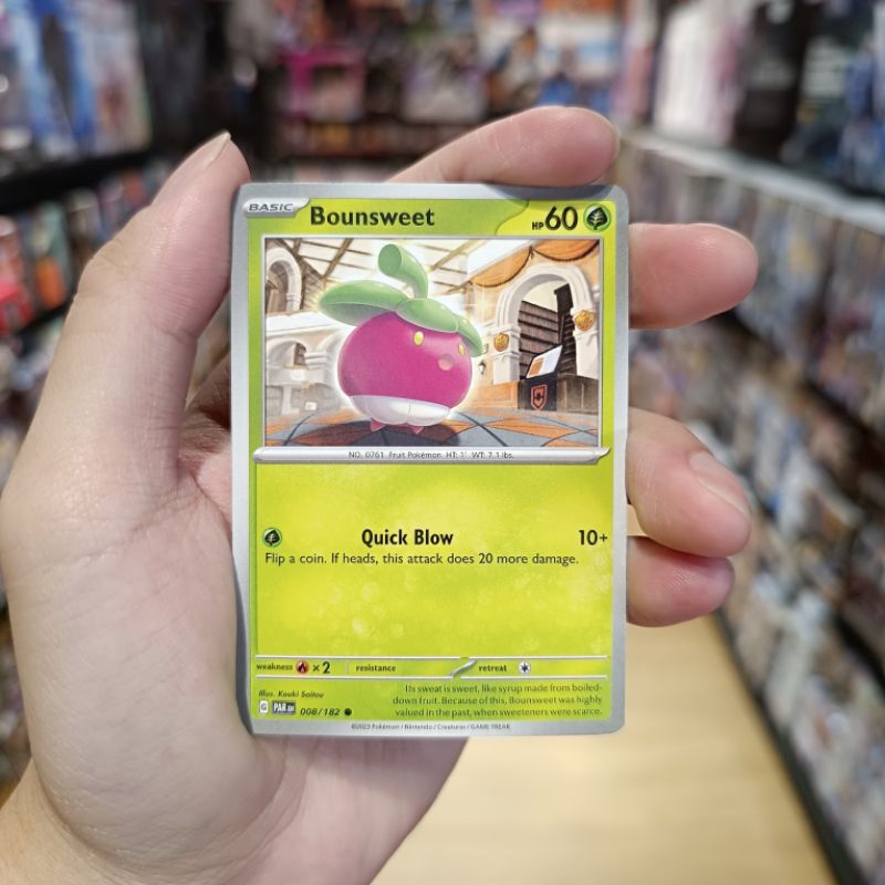 Pokemon Tcg Sv Paradox Rift Bounsweet Shopee Malaysia