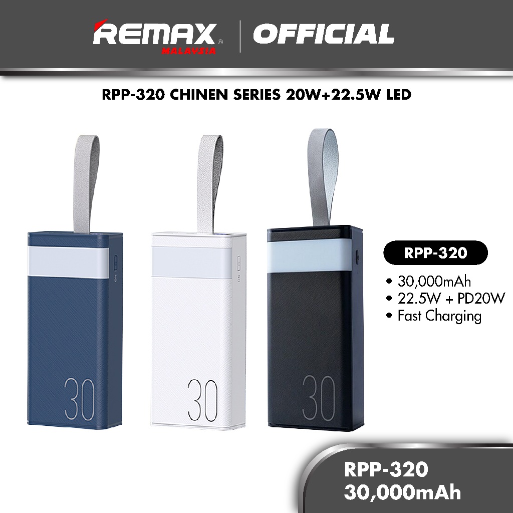 Remax Rpp Chinen Series W W Fast Charging Power Bank With Led