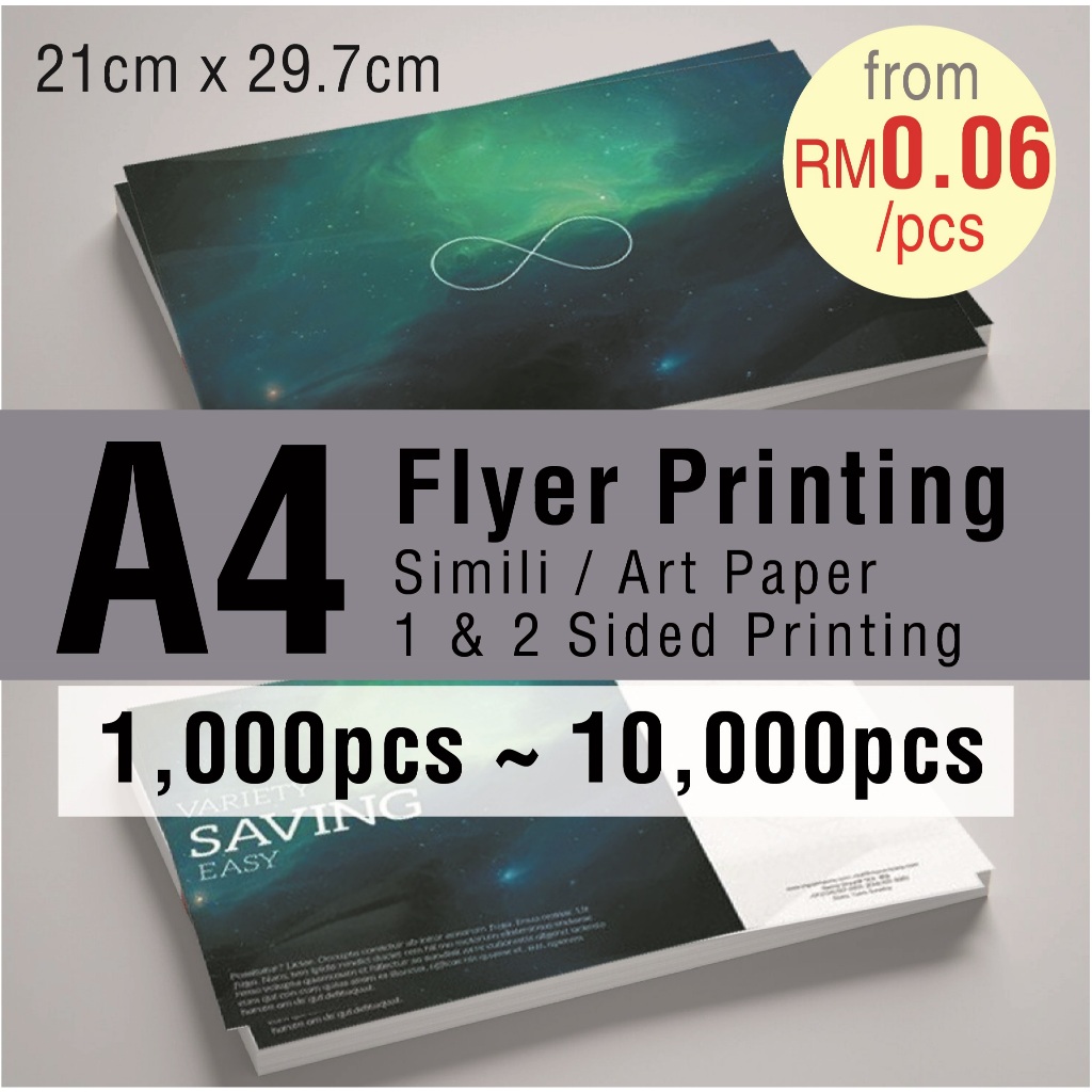 A Flyer Letterhead Printing Leaflet Cm X Cm Brochure Paper