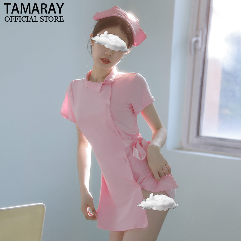 Sexy Lingerie Women S Nurse Outfit Cosplay Uniform Cute Short Skirt